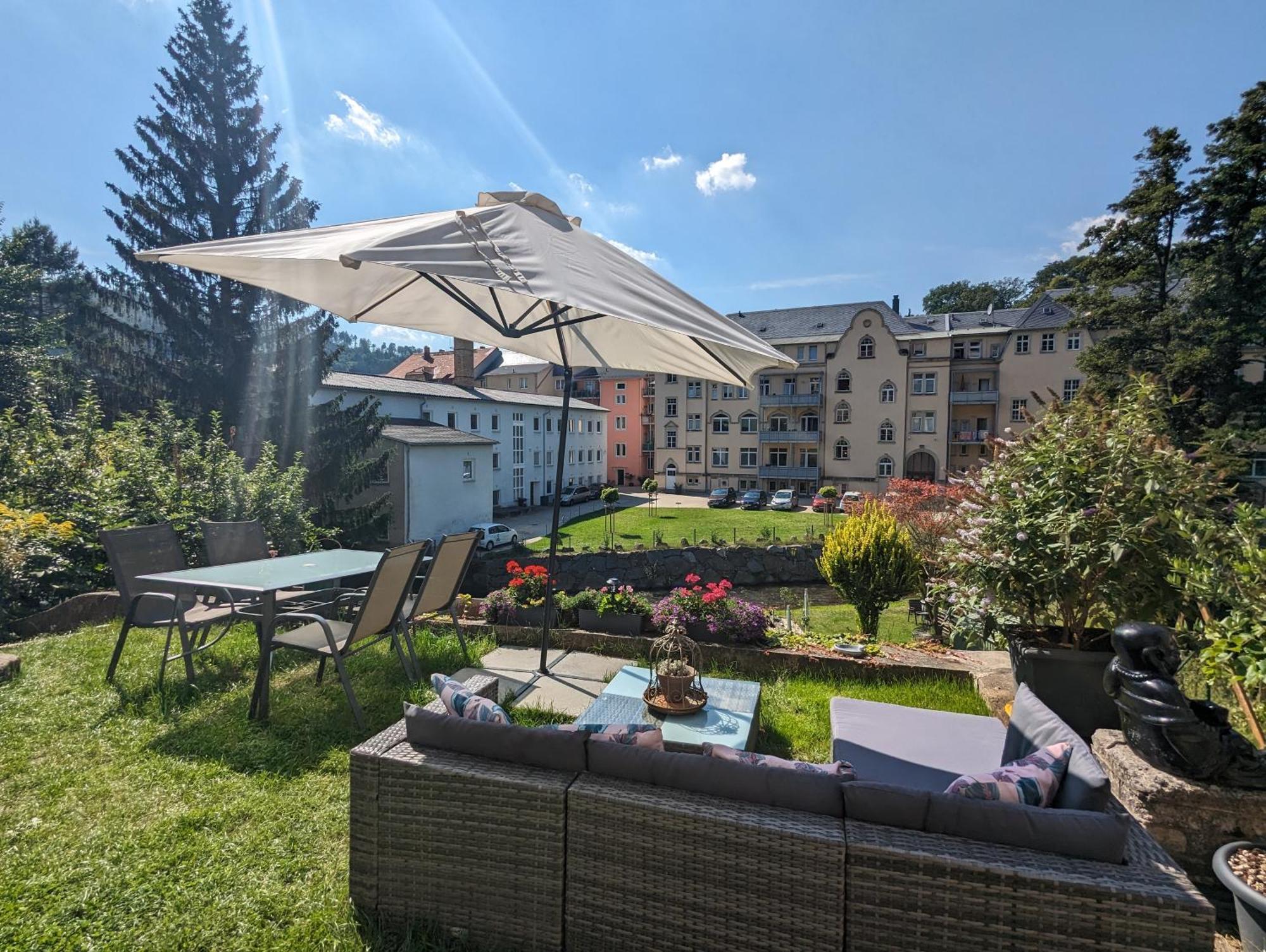 Uo - Urlaubsmagie - Helle Wohnung,Sauna,Whirlpool Sebnitz Dış mekan fotoğraf