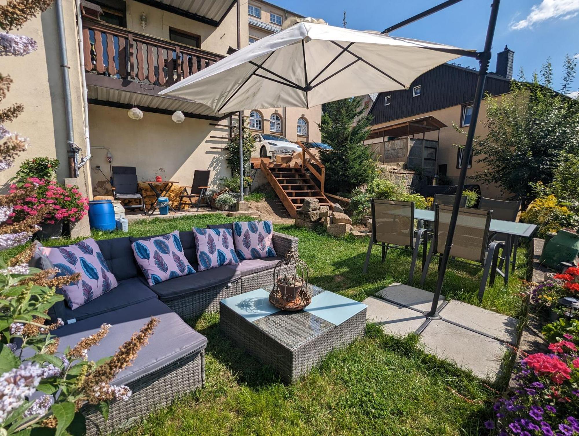 Uo - Urlaubsmagie - Helle Wohnung,Sauna,Whirlpool Sebnitz Dış mekan fotoğraf