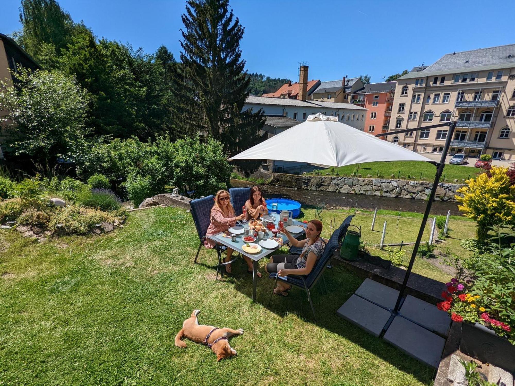 Uo - Urlaubsmagie - Helle Wohnung,Sauna,Whirlpool Sebnitz Dış mekan fotoğraf