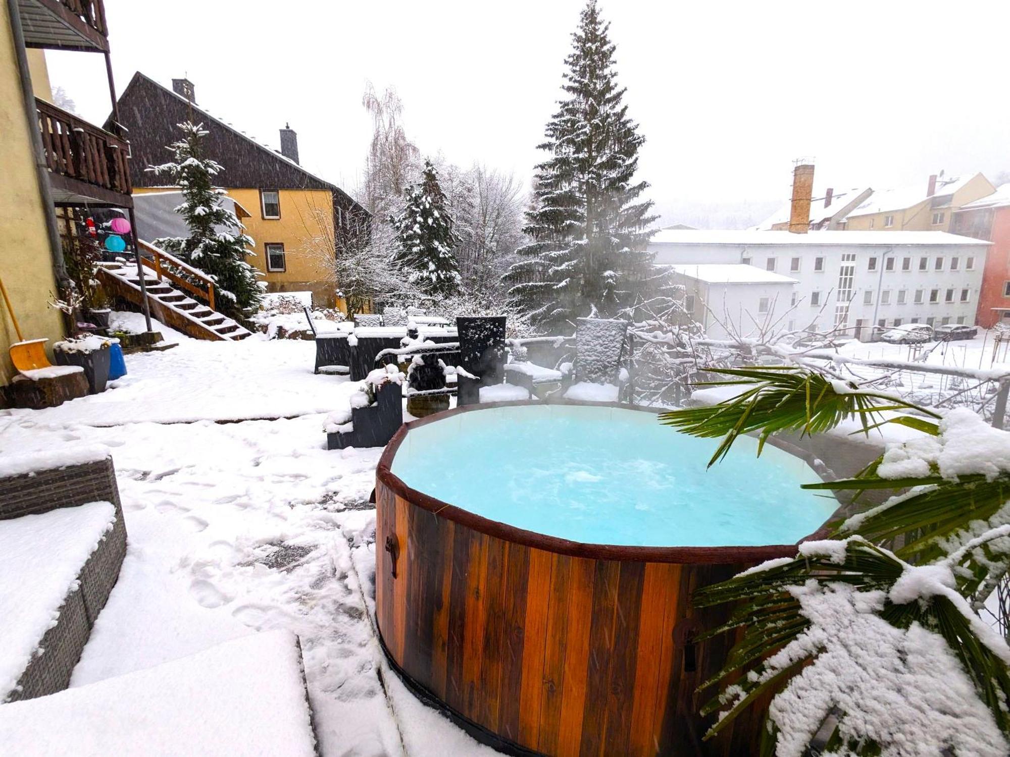 Uo - Urlaubsmagie - Helle Wohnung,Sauna,Whirlpool Sebnitz Dış mekan fotoğraf