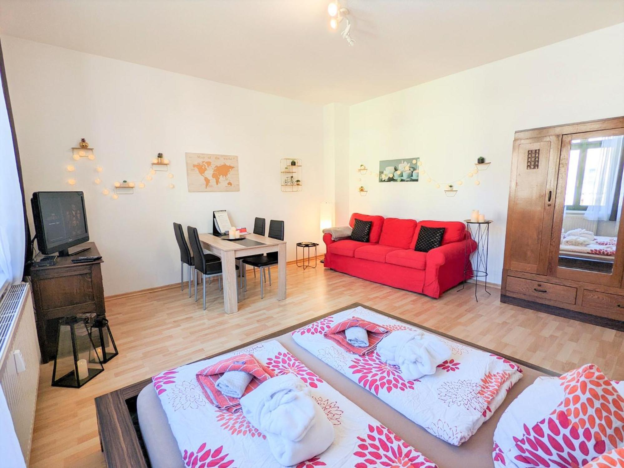 Uo - Urlaubsmagie - Helle Wohnung,Sauna,Whirlpool Sebnitz Dış mekan fotoğraf